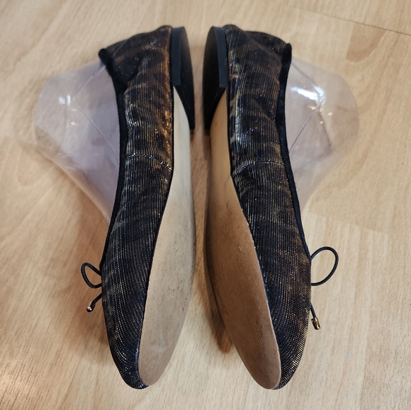 Sam Edelman Felicia Bronze Gold Leopard Ballet Flats Women's Size 10 - Picture 6 of 17